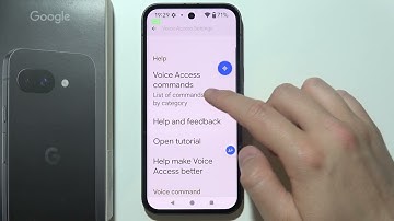 Pixel 9a: How to Control Hands Free (Voice Access)