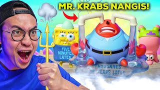 UNBOXING MYSTERY BOX SPONGEBOB 3 JUTA, DAPET TUAN KRABS NANGIS!