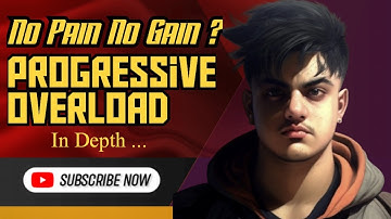 Progressive Overload In Depth & No Pain No Gain Myth Bust. @Fitwithrage