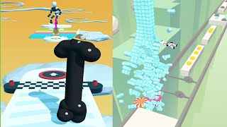 Full Tall Man Run vs Brick Builder  ALL LEVELS - IOS Android Gameplay Walkthrough All New Updates News