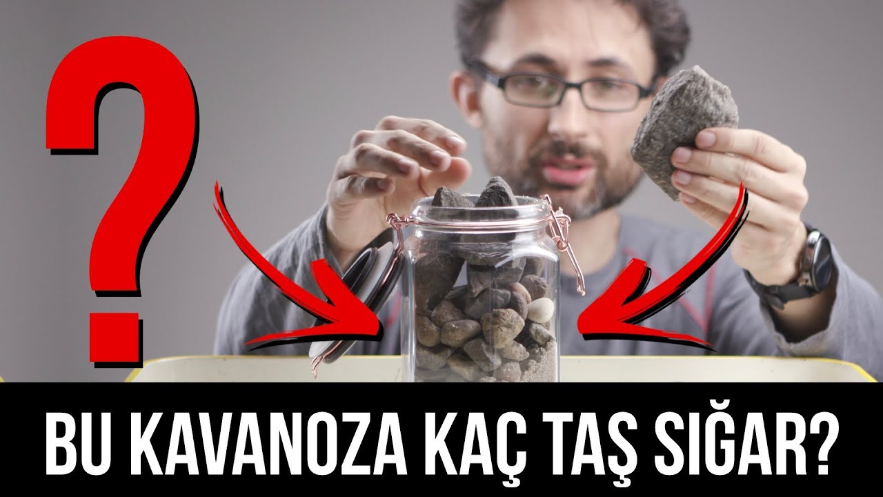 Bir kavanoz hayata kaç taş sığar?