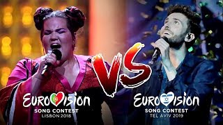 Eurovision 2018 VS 2019: The Battle