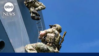 Urgent search underway for 2 missing Navy SEALs