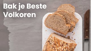 Volkorenbrood 🍞 | Fornello Broodbakmachine (500g, 750g, 1000g)