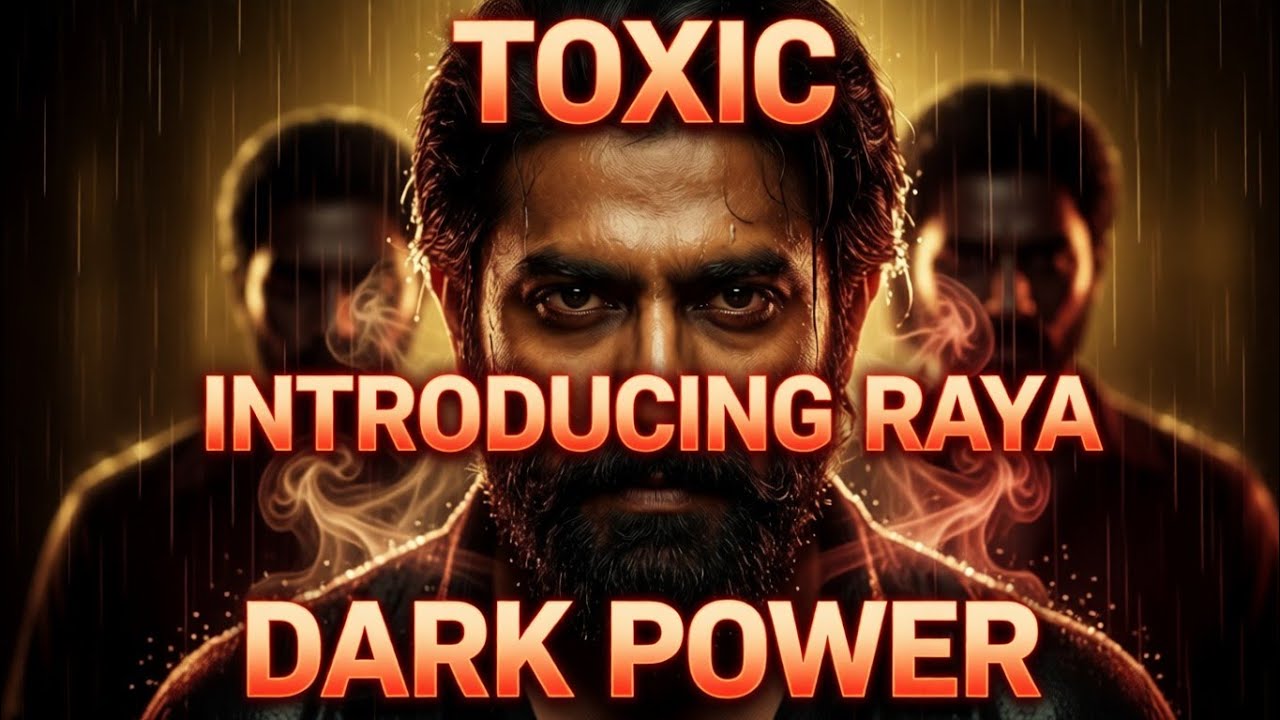 TOXIC: Introducing Raya | Rocking Star Yash | Fan Made Trailer