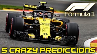 F1 2019 Season - 5 Crazy Predictions