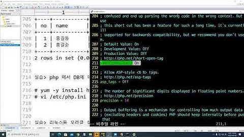 PHP 와 MariaDB 연동하기