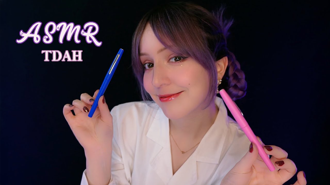 ⭐ASMR Test de TDAH 4 🎧 [Sub] Examen de ATENCIÓN Para Dormir