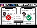 FIX Instagram Bio Links Not Working || Instagram Bio link Something Went wrong |BiolinkProblem2022