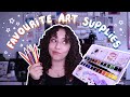 My Favourite Art Supplies // 2020