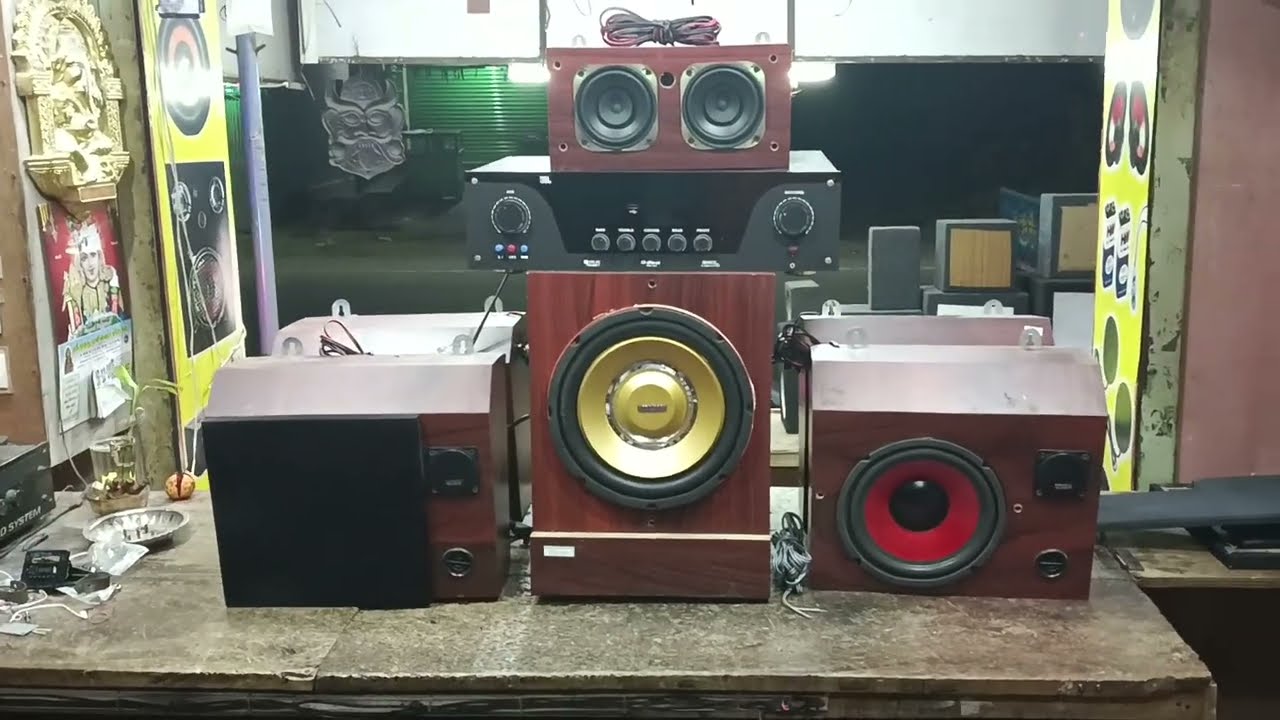 Quality🌟🌟 5.1 speaker box full setup 🌟🌟🌟