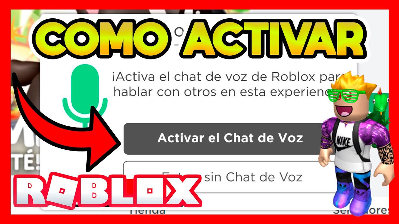 COMO ACTIVAR EL CHAT DE VOZ EN ROBLOX YouTube Como activar el chat de voz en roblox youtube
