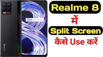 How to enable split screen in realme 8 || Realme 8 me split screen kaise enable kare ||