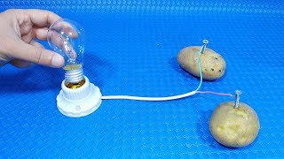 How to generate free electricity with potato | Simple Tips