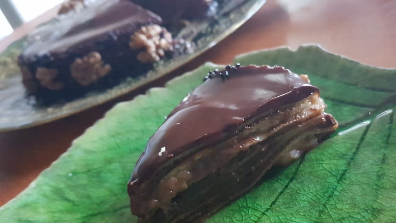 Gateau De Crepes Choco Bananes Au Cook Expert Magimix Youtube
