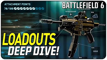 Battlefield 6 Loadouts Explained! | (Pick 100, Class Perks, TTK Values, & More!)