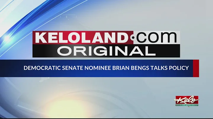 Democratic Senate nominee Brian Bengs talks policy
