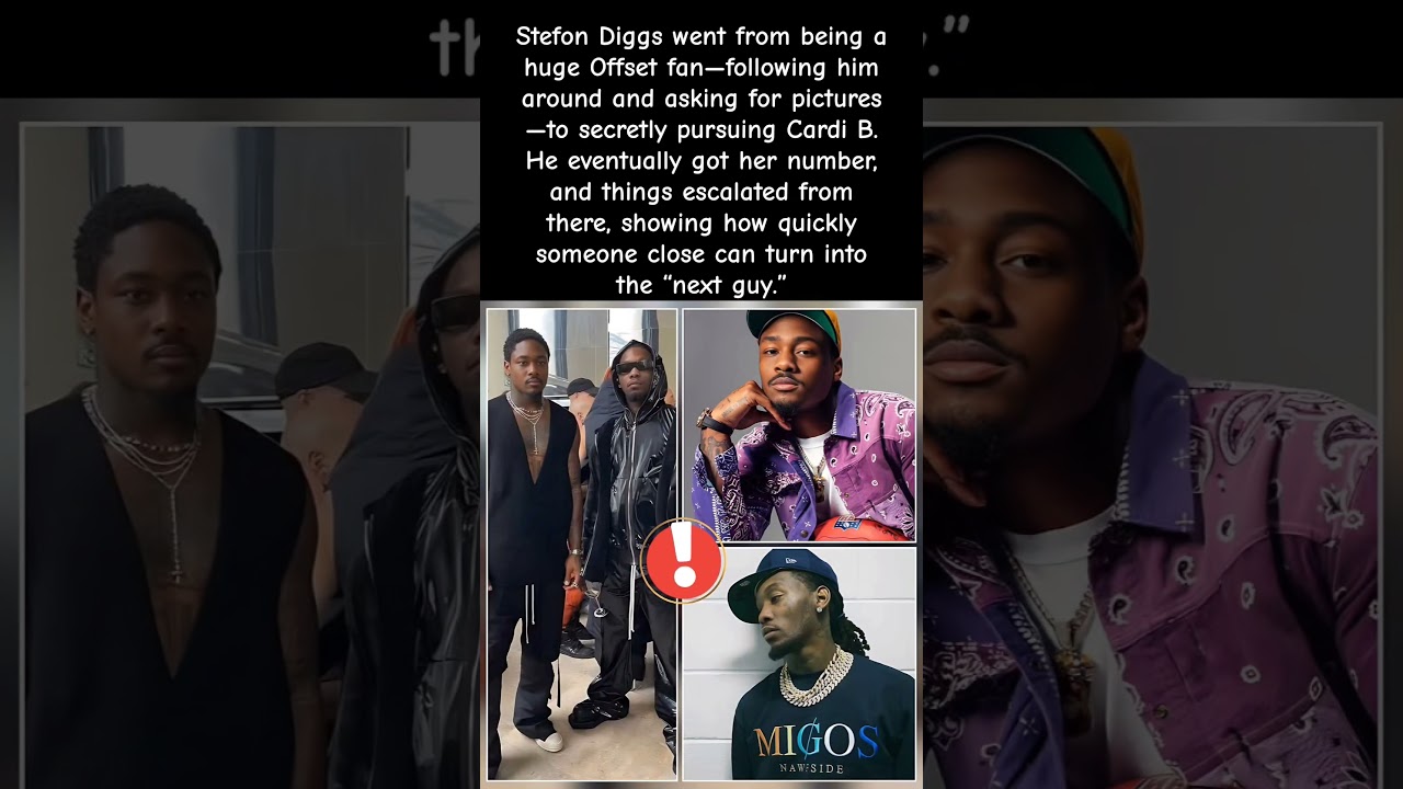 Stefon Diggs Went From Offset’s Biggest Fan to His Biggest Betrayal! 