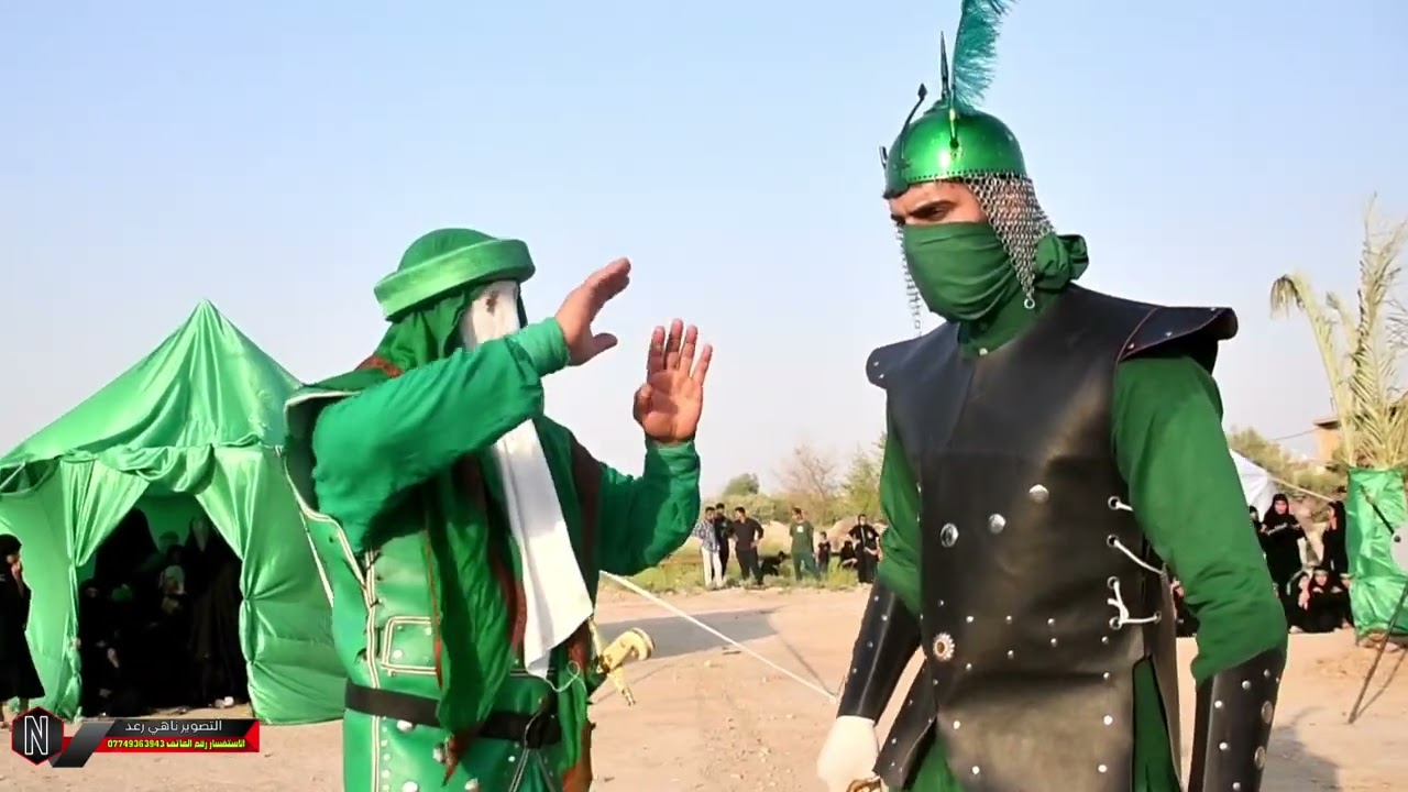 تشابيه واقعه الطف الامام الحسين الحسين اهالي الحصوة موكب انصار الامام الحجة