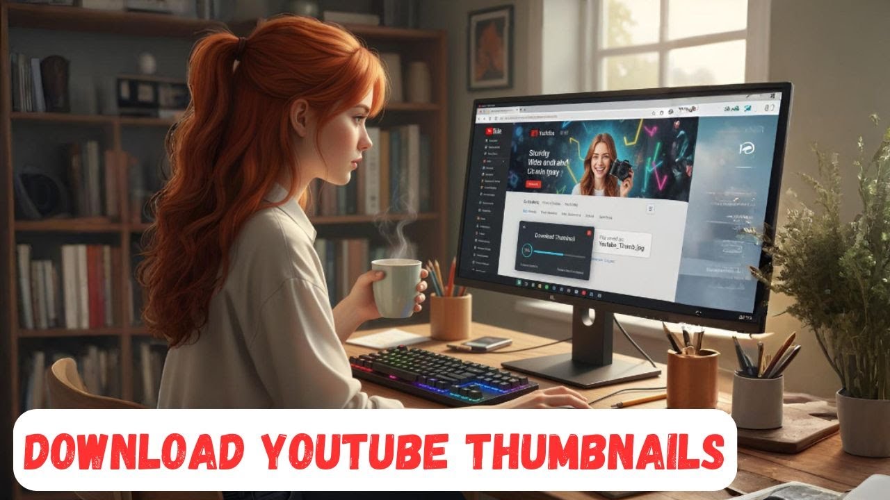How to Download YouTube Video Thumbnail Images (EASY & FREE!) | Download YouTube Video Thumbnails