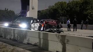 Details HPD: Driver dead, officer hurt when speeding car slammed into patrol car blocking traffic News
