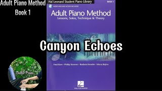 Canyon Echoes (P65) | Hal Leonard Student Piano Library, Adult Piano Method Book 1