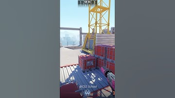 CS2 Vertigo - A-Site 50+ Damage Grenades (T&CT Sides) - #Cs2 #CounterStrike