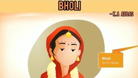 Bholi By K.A Abbas - (Footprints Without Feet)