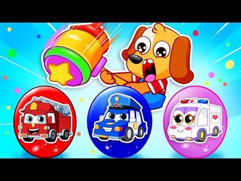 🌈 색깔 달걀이 도망쳤어요! 로보의 추격 미션 시작! 🏃‍♂️ | RoboSquad 유아 애니메이션