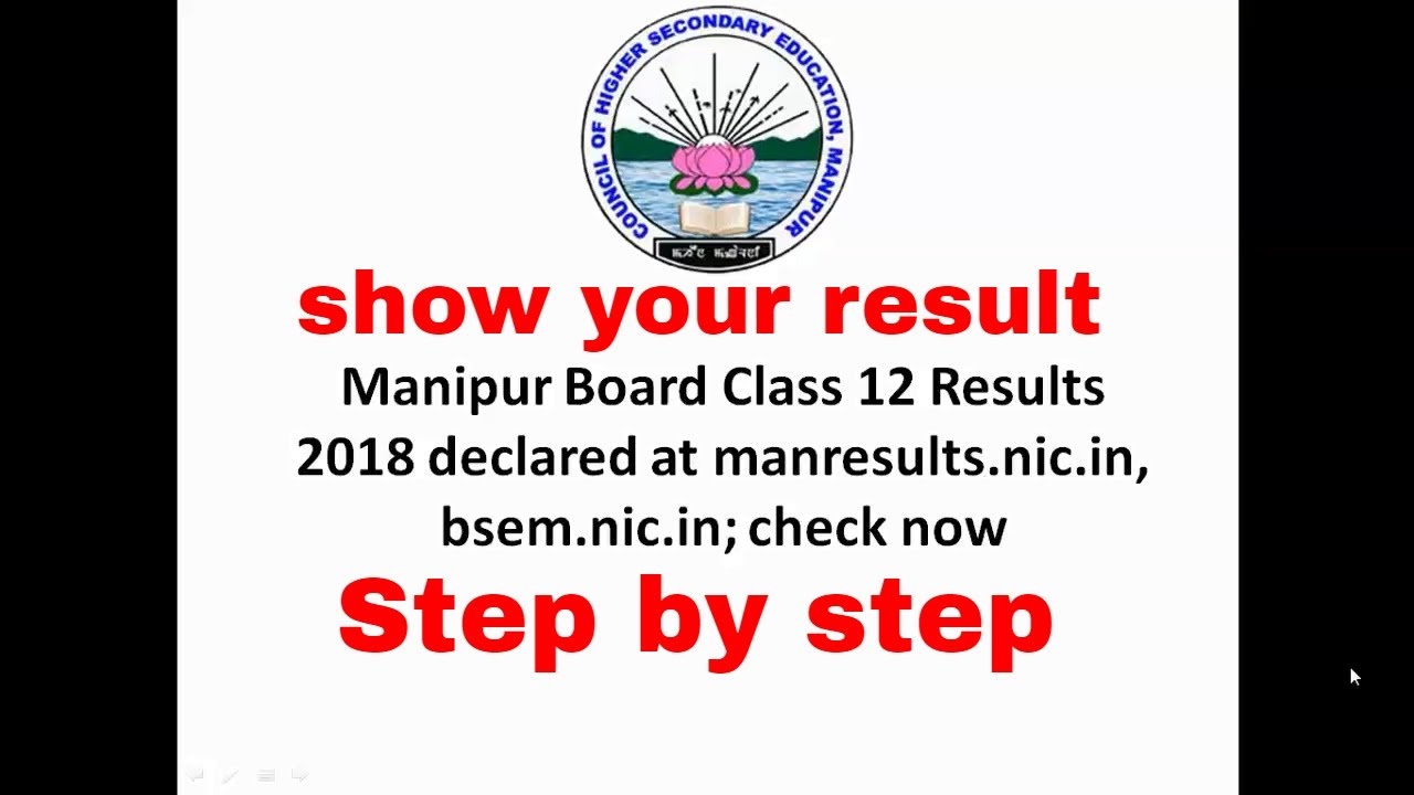 Manipur Board Class 12 Results today 2018 declared at manresults.nic.in, bsem.nic.in; check now