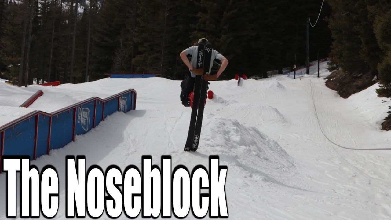 HOW TO NOSEBLOCK ON SKIS YouTube