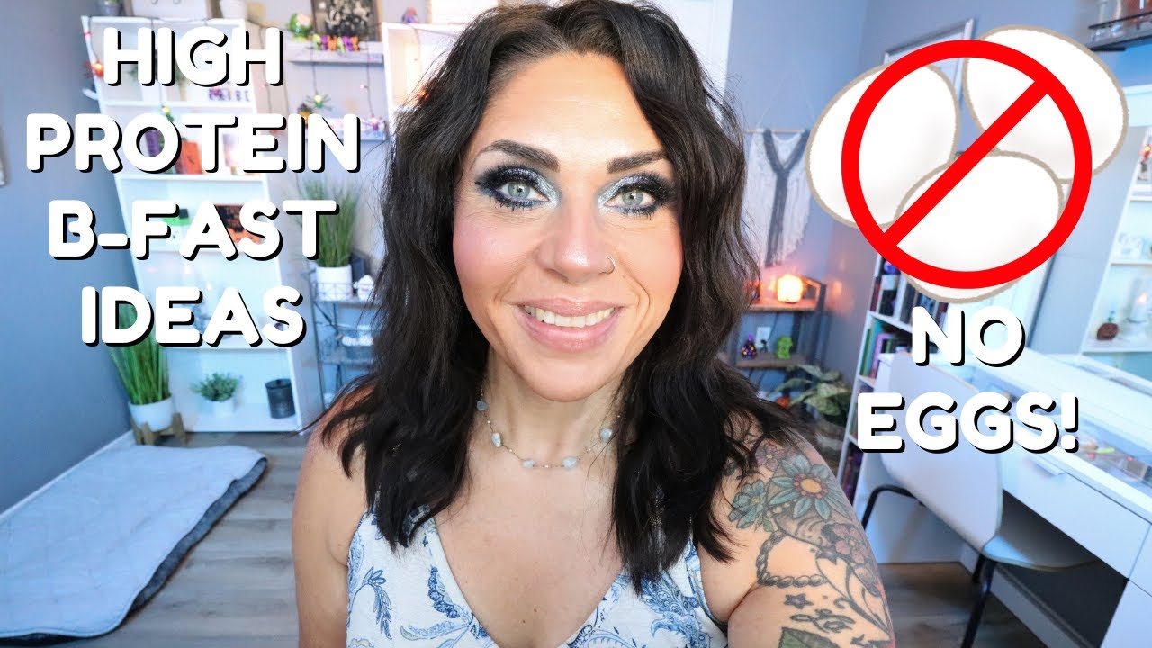 10 HIGH PROTEIN BREAKFAST IDEAS WITHOUT EGGS 🥚🥚 - WEIGHT LOSS TIPS!