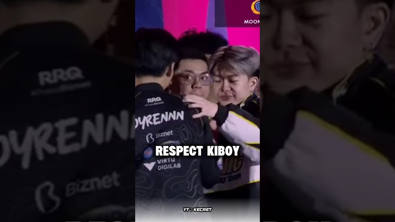 respect kiboy!! kiboy tau dari semua player rrq cuma dyren yang belum pernah angkat piala🥹