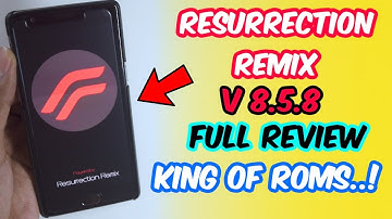 RESURRECTION REMIX 8.5.8 ROM Full Review | OnePlus 3T | King Of All CUSTOM ROMS..🔥