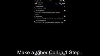 Guide-Slideshow Viber MobileVoip Autoshare Autocontacts Tasker INTENT action screenshot 1