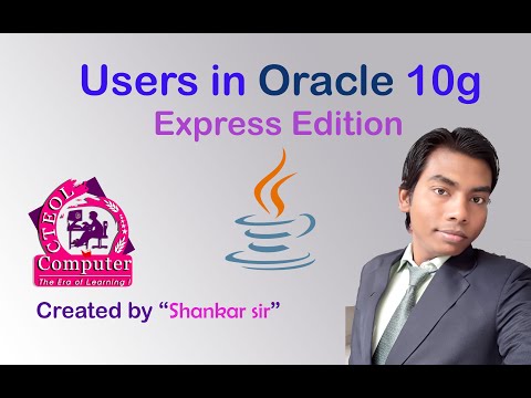 How To Create User in Oracle database | SQL*PLUS | Shankar sir