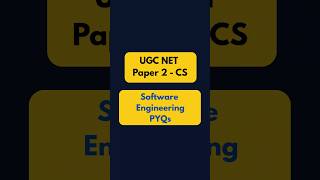 UGC NET Software Engineering PYQ Challenge 💻Can you solve this? #ugcnet #computerscience