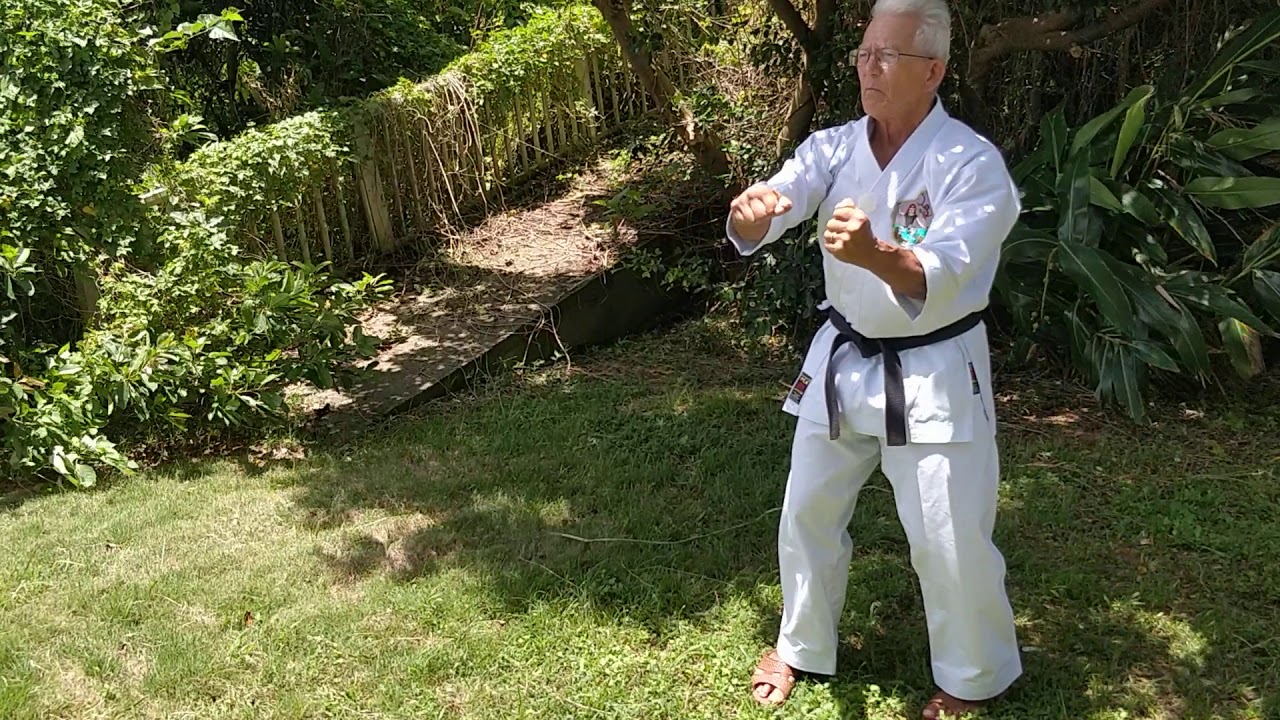 Sanchin Ryu Sanchin kata Isshin-ryū Karatedō, Performed by Arcenio Advincula - YouTube
