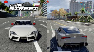 Carx Street Android Tüyo Aldım - Yeni Arabam S90 Supra Mk5