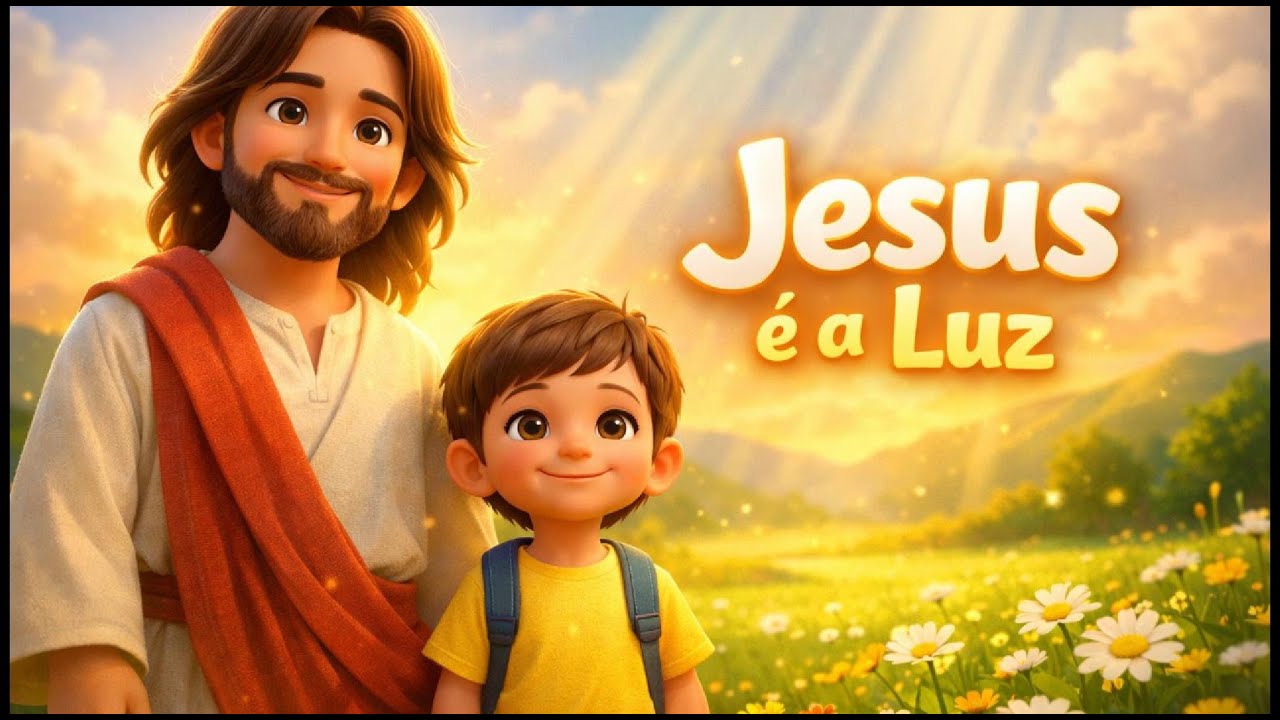 Jesus é a Luz no Meu Caminhar | Música Cristã Infantil | Som do Cordeiro Kids!
