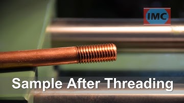 Thread Rolling Machine For Copper with IMC 40