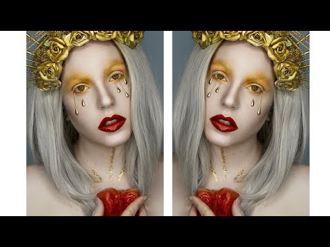 GOLD Make-up Tutorial HEAVEN Challenge