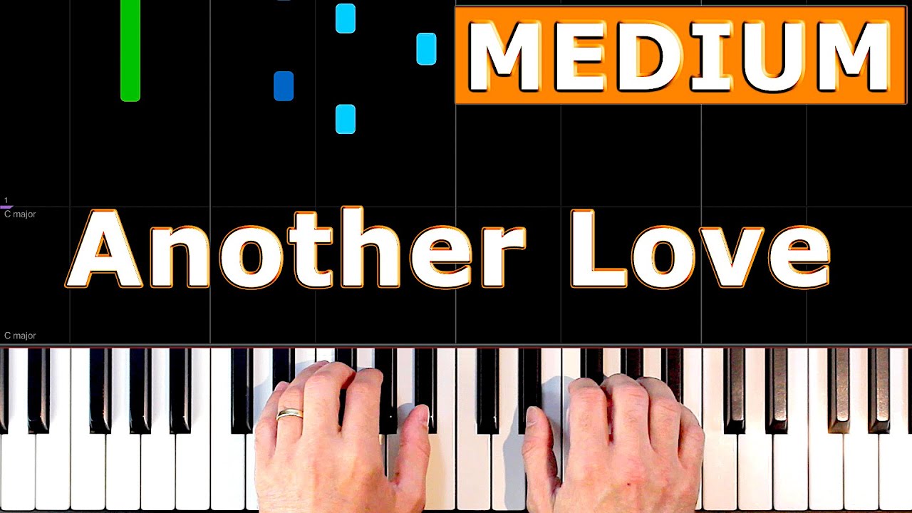 Tom Odell - Another Love - MEDIUM Piano Tutorial - [Sheet Music]