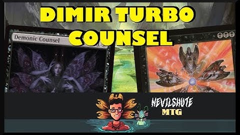 DIMIR TURBO - Legacy Doomsday on MTGO with Demonic Counsel, Street Wraith and no Mishra
