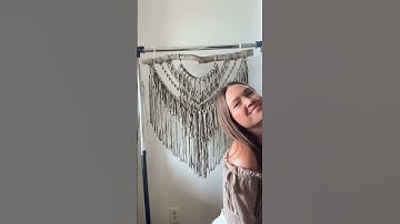 Custom macrame wall hangings are available! Boho home decor, sage, fiber art wall decor