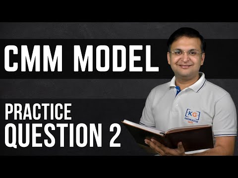 2.9 CMM मॉडल अभ्यास प्रश्न 2 | सॉफ्टवेयर इंजीनियरिंग