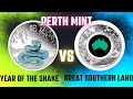 Perth Mint Silver Snake vs Great Southern Land! Coin collectors continue to buy until sold out!