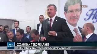 Mani̇sa Medya Tv Özdağdan Teröre Lanet 15 Kasim 2015