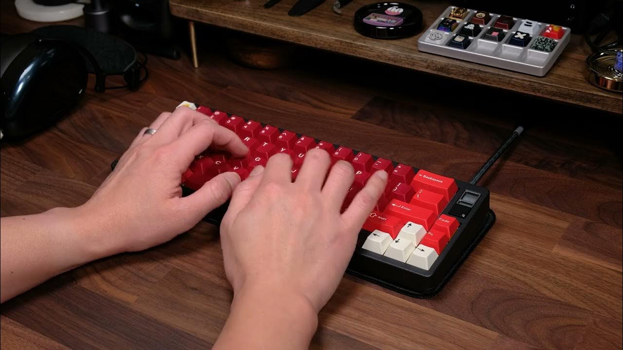 Matrix Vita Keyboard Typing Test YouTube