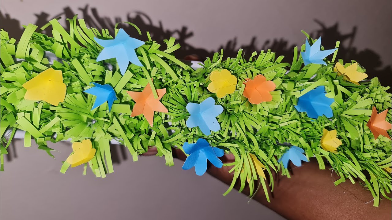 How to make incredibly beautiful grass flowers very easily